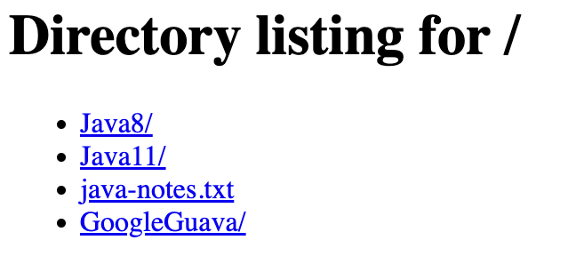 jwebserver-directory-listing