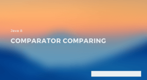 Read more about the article Comparator comparing